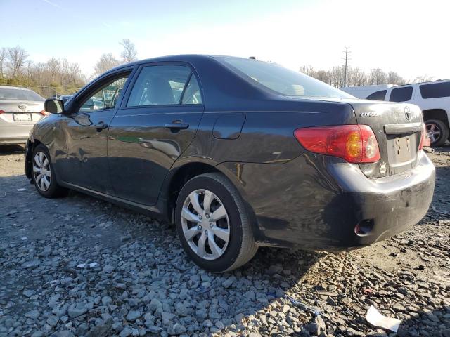 TOYOTA COROLLA BA 2009 black  gas 2T1BU40E99C001148 photo #3