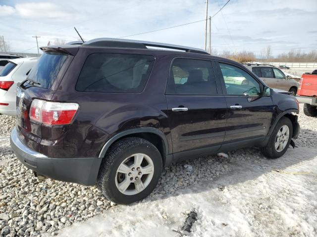 GMC ACADIA SLE 2009 purple  gas 1GKER13D69J117898 photo #4