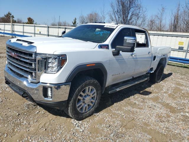 GMC SIERRA K25 2020 white  Diesel 1GT49NEY3LF132884 photo #1