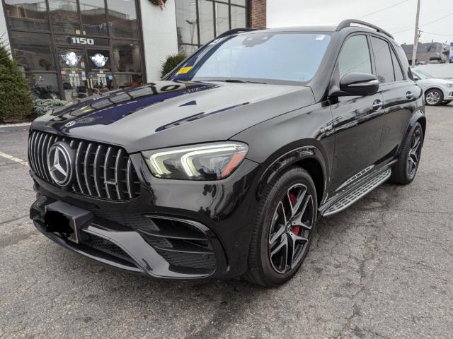 MERCEDES-BENZ GLE 63 AMG 2021 black  gas 4JGFB8KB2MA491720 photo #3