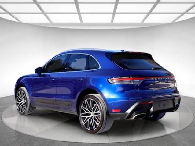 PORSCHE MACAN 2022 blue  gas WP1AA2A52NLB00337 photo #4