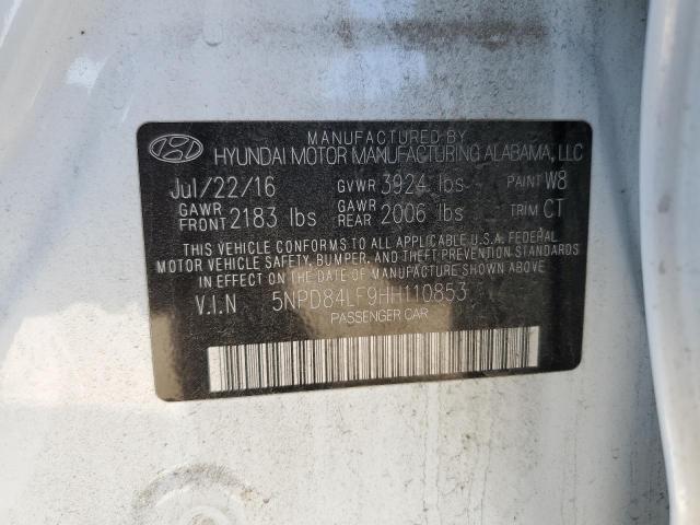 2017 HYUNDAI ELANTRA SE - 5NPD84LF9HH110853