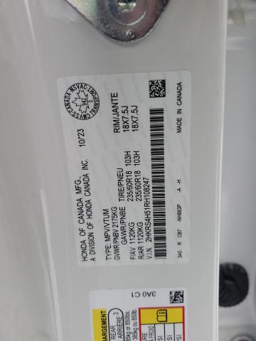 2024 HONDA CR-V SPORT 2HKRS4H51RH108247
