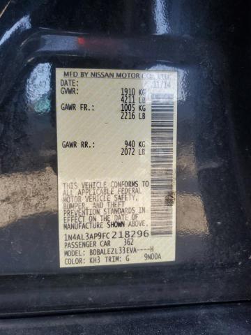 2015 NISSAN ALTIMA 2.5 - 1N4AL3AP9FC218296