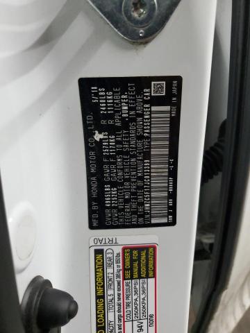 2018 HONDA CLARITY JHMZC5F17JC013399