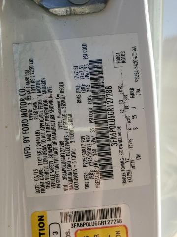 2016 FORD FUSION SE - 3FA6P0LU6GR127288
