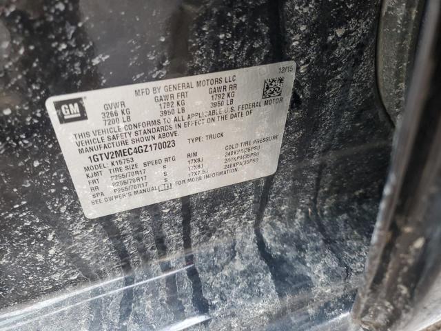 2016 GMC SIERRA 1GTV2MEC4GZ170023