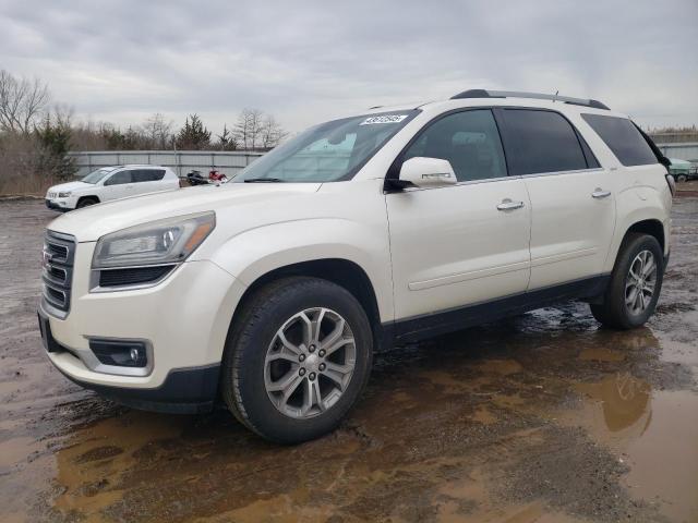 GMC ACADIA SLT 2014 white  gas 1GKKVRKD8EJ221270 photo #1