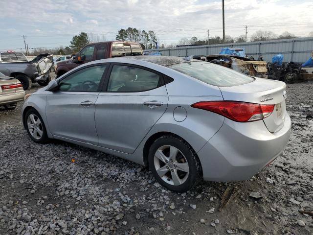 HYUNDAI ELANTRA GL 2013 silver  gas 5NPDH4AE6DH429681 photo #3