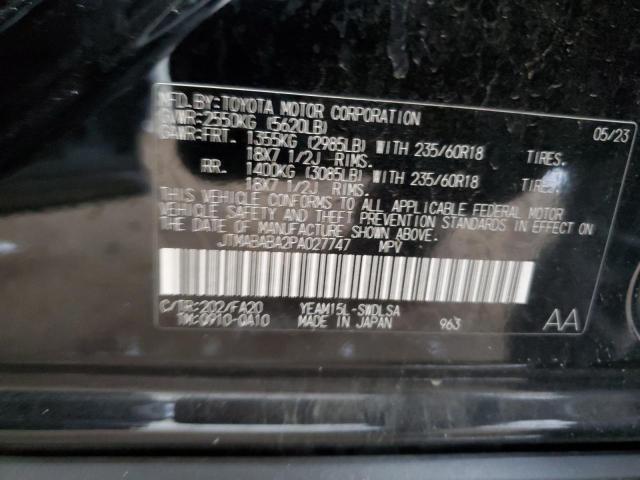 2023 SUBARU SOLTERRA P JTMABABA2PA027747