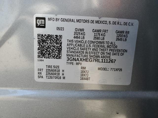 2024 CHEVROLET EQUINOX LS - 3GNAXHEG7RL111267