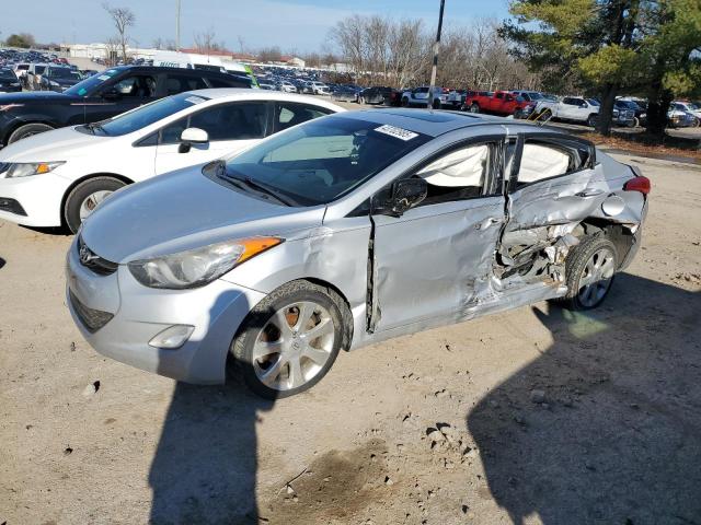 HYUNDAI ELANTRA GL 2011 silver sedan 4d gas 5NPDH4AE8BH001155 photo #1