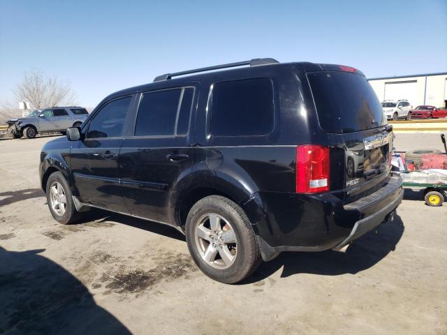 HONDA PILOT EXL 2009 black  gas 5FNYF385X9B022699 photo #3