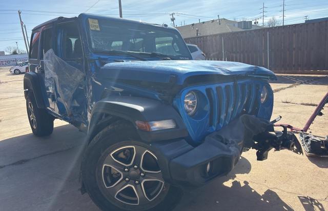 JEEP WRANGLER U 2021 blue  gas 1C4HJXDN7MW786865 photo #1