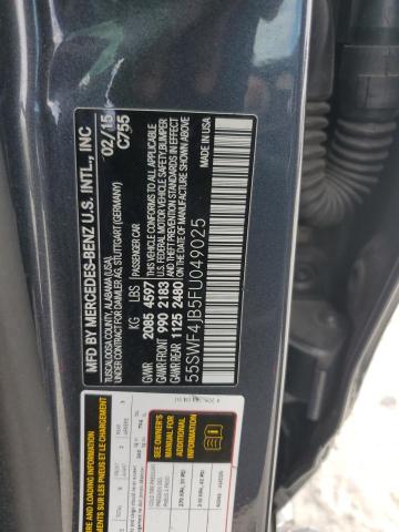 2015 MERCEDES-BENZ C 300 - 55SWF4JB5FU049025