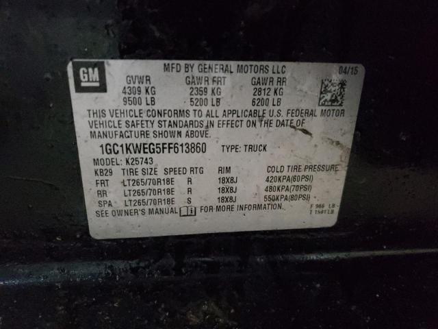 2015 CHEVROLET 2500 HD 1GC1KWEG5FF613860