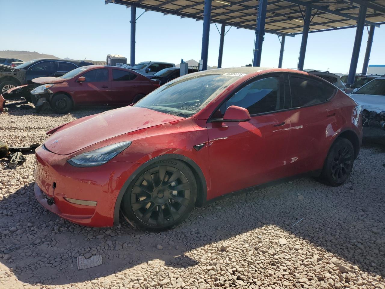 5YJYGDEE3LF052125 TESLA MODEL Y 2020