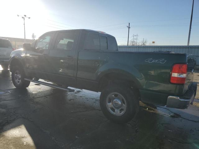 FORD F150 SUPER 2007 green  flexible fuel 1FTPW14V97FA10851 photo #3