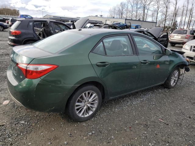 TOYOTA COROLLA L 2014 green sedan 4d gas 5YFBURHE9EP038860 photo #4