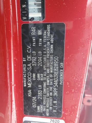 2024 KIA FORTE GT L 3KPF54AD2RE828950