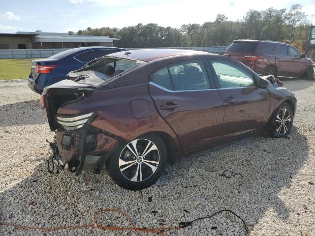 NISSAN SENTRA SV 2021 burgundy  gas 3N1AB8CV9MY271240 photo #4