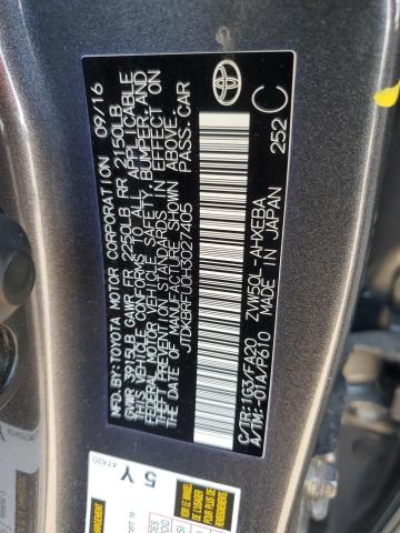 2017 TOYOTA PRIUS - JTDKBRFU0H3027405