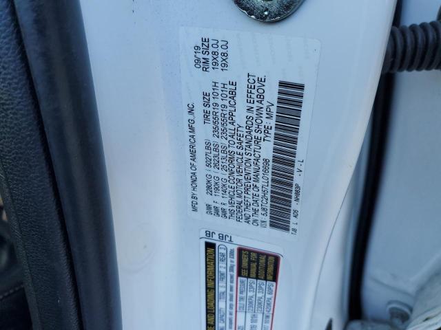 2020 ACURA RDX TECHNO 5J8TC2H57LL016698