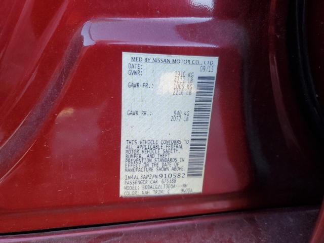 2015 NISSAN ALTIMA 2.5 - 1N4AL3AP2FN910582