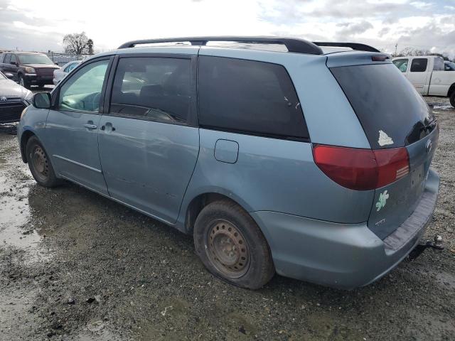 TOYOTA SIENNA CE 2005 blue  gas 5TDZA23C75S366869 photo #3