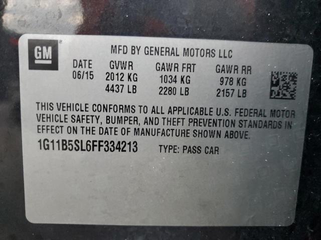 2015 CHEVROLET MALIBU LS - 1G11B5SL6FF334213