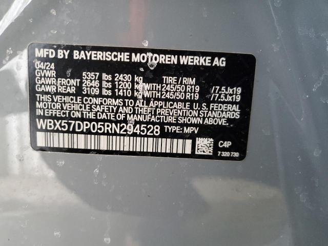 2024 BMW X3 XDRIVE3 - WBX57DP05RN294528