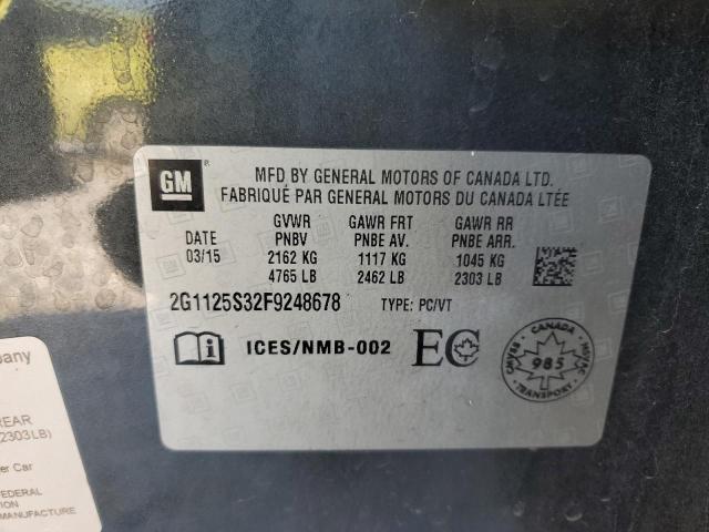 2015 CHEVROLET IMPALA LT - 2G1125S32F9248678