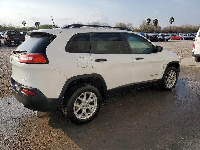 JEEP CHEROKEE S 2016 white  gas 1C4PJLAB1GW351570 photo #4