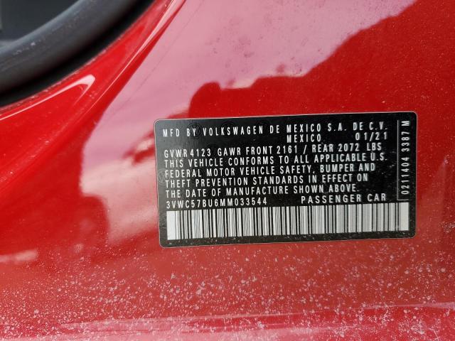 2021 VOLKSWAGEN JETTA S - 3VWC57BU6MM033544