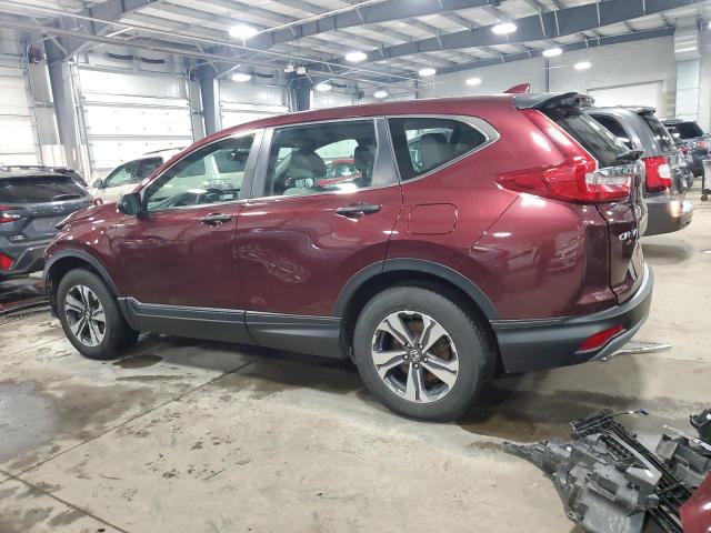 HONDA CR-V LX 2019 burgundy  gas 2HKRW6H37KH203271 photo #3