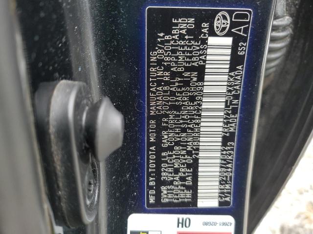 2015 TOYOTA COROLLA L - 2T1BURHE8FC239098