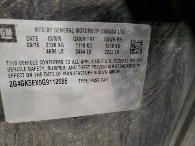 2016 BUICK REGAL 2G4GK5EX5G9112686