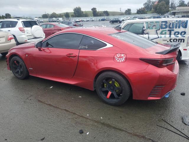 LEXUS RC 350 2015 red  gas JTHHE5BC3F5003350 photo #3