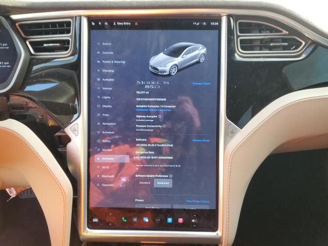 2015 TESLA MODEL S 85 5YJSA1H25FF080956