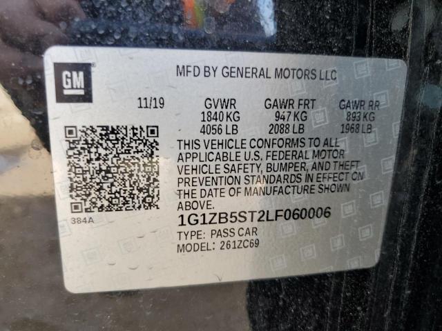 2020 CHEVROLET MALIBU LS - 1G1ZB5ST2LF060006