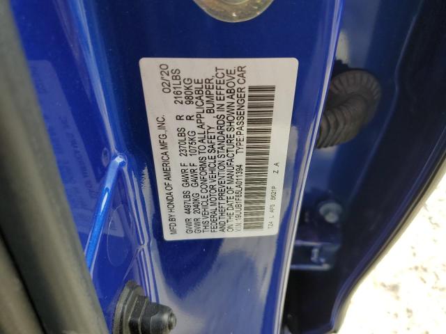 2020 ACURA TLX TECHNO 19UUB1F65LA011394