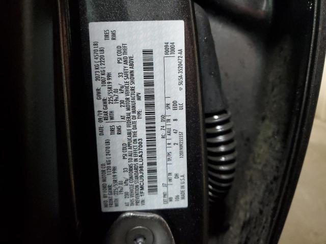 2020 FORD ESCAPE TIT 1FMCU9J98LUA37003