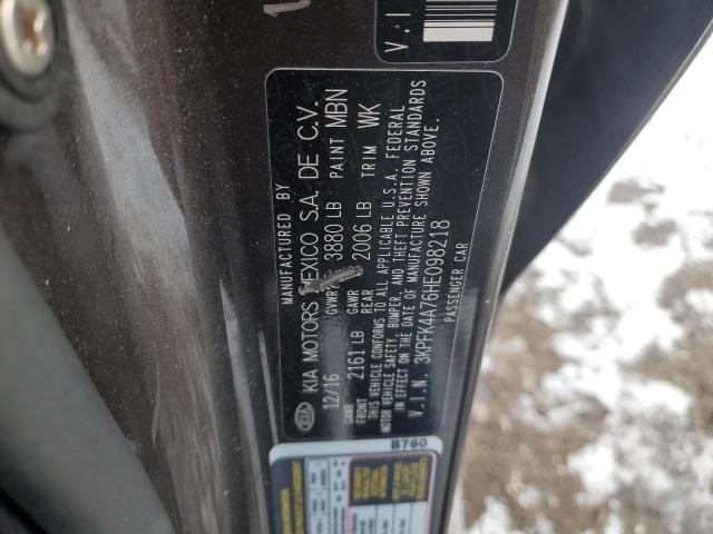 2017 KIA FORTE LX - 3KPFK4A76HE098218