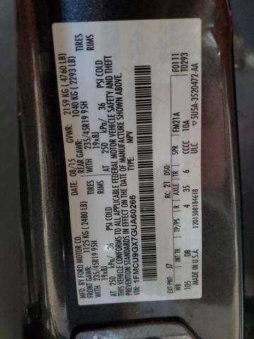 2016 FORD ESCAPE SE - 1FMCU9GX7GUA60266