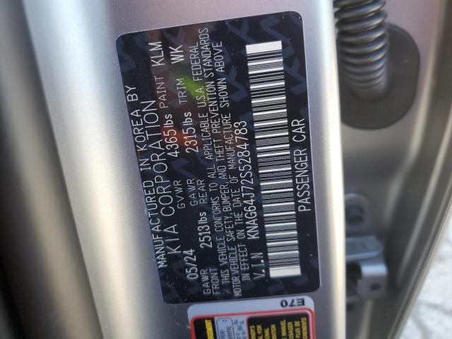 2025 KIA K5 GT LINE KNAG64J72S5284783