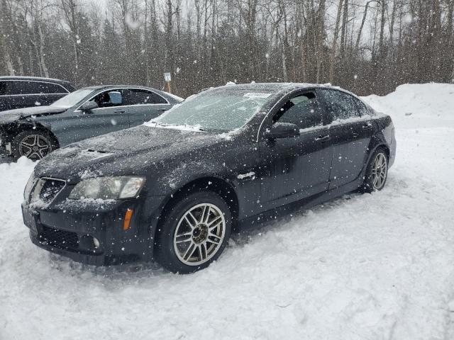PONTIAC G8 2009 black  gas 6G2ER57719L164906 photo #1