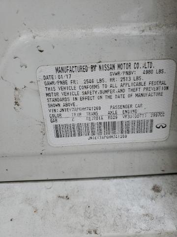 2017 INFINITI Q50 PREMIU - JN1EV7AP6HM741269