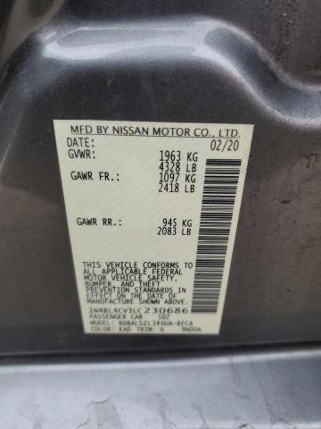 2020 NISSAN ALTIMA SR - 1N4BL4CV3LC230686