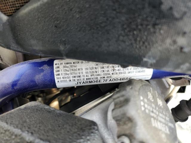 2015 YAMAHA FZ07 JYARM06E7FA004866