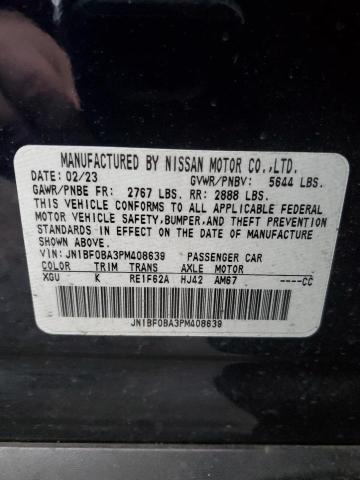 2023 NISSAN ARIYA EVOL JN1BF0BA3PM408639